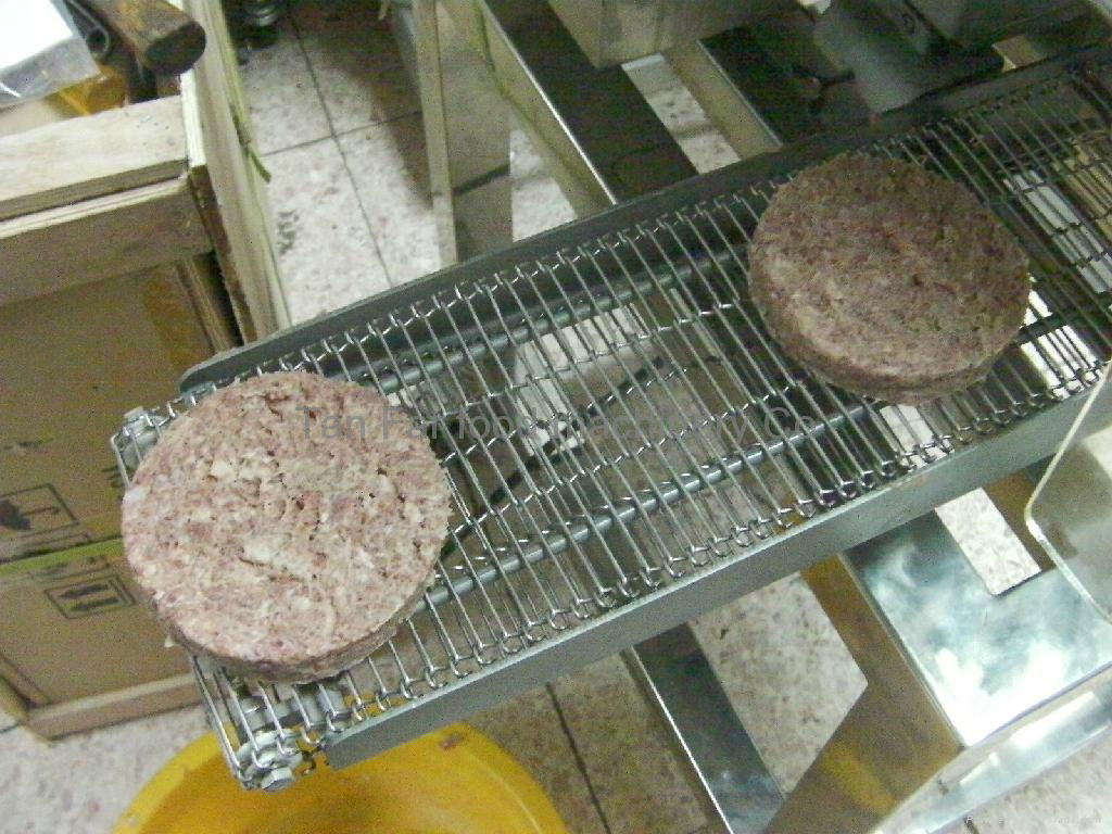 Automatic hamburger Patty forming machine 4