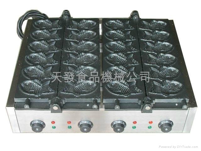 Japanese taiyaki maker  12 fish mould  with Europe CE cert