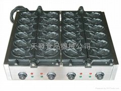 Japanese taiyaki maker  12 fish mould  with Europe CE cert