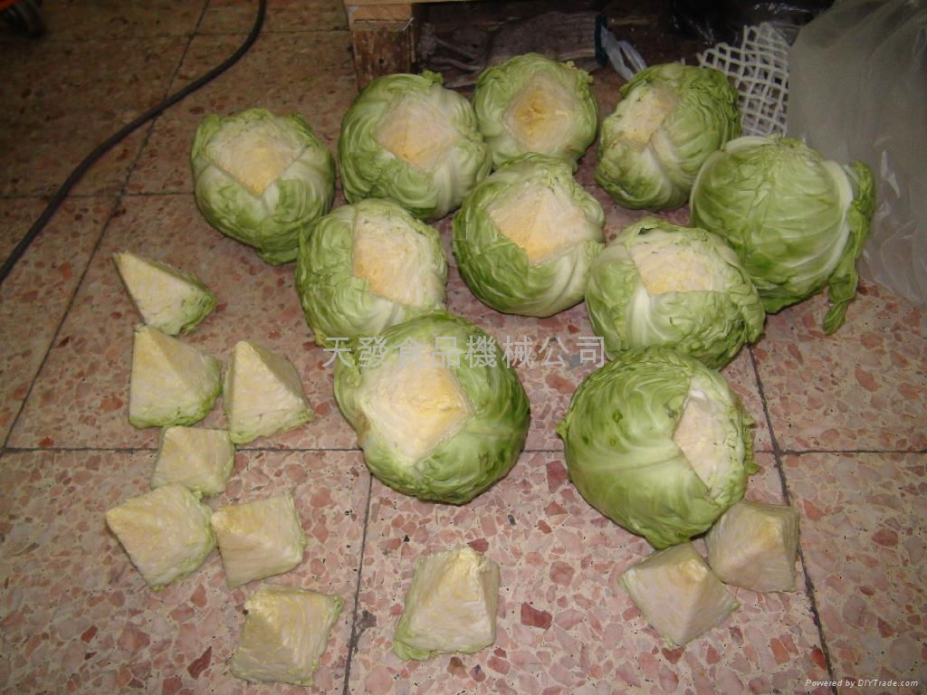 cabbage corn peeling machine used 2