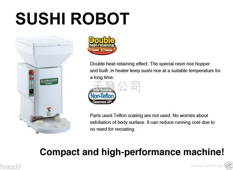 high efficiency !!! sushi machine /