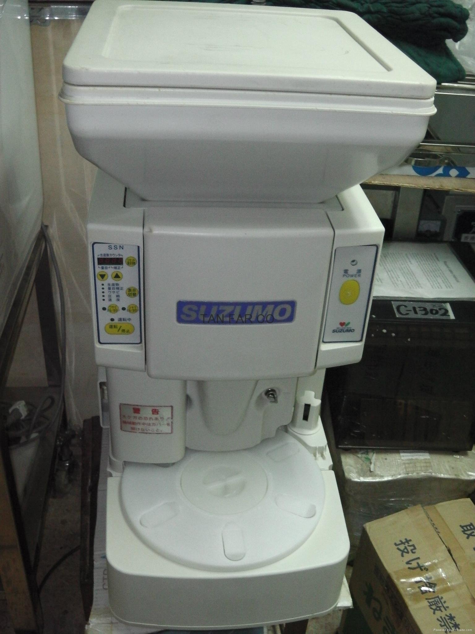 SUZUMO SSN-ELC auto nigiri machine  used 2