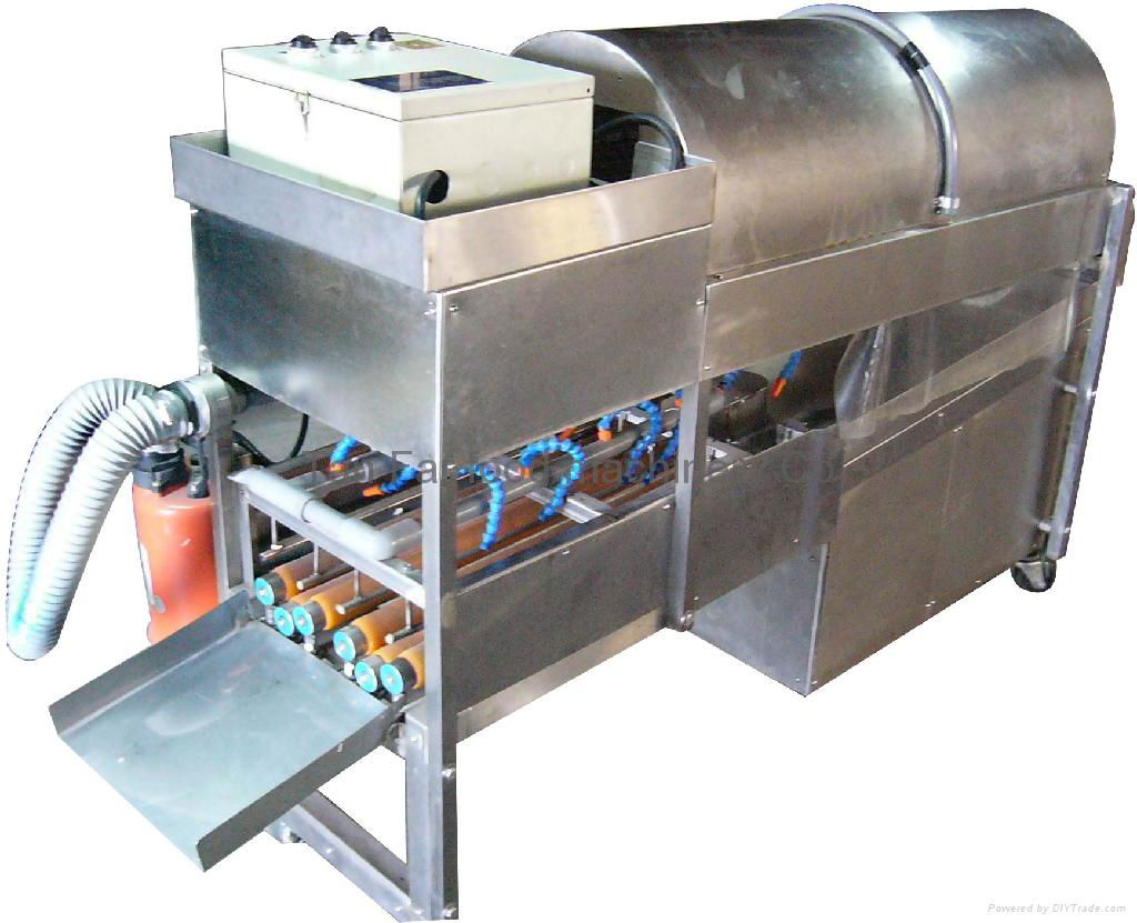 Duck Egg Decorticator& Peeling Machine