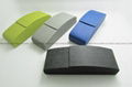 handmade PU leather eyeglasses glasses case