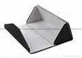 Triangle folding eyeglasses case