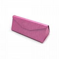 Custom Logo Colorful Eyeglasses Case Folding Glasses Case