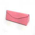 Custom Logo Colorful Eyeglasses Case Folding Glasses Case