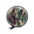 Camouflage Pattern Custom Color Logo PU Leather EVA Watch Travel Case