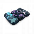 Camouflage Pattern EVA Carrying Zipper Sunglasses Case Glasses Case