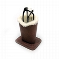 Magnetic Base Customized PU Sunglasses Eyeglasses Glasses Holder Stand 3