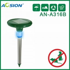 Aosion Solar mole repeller with LED light
