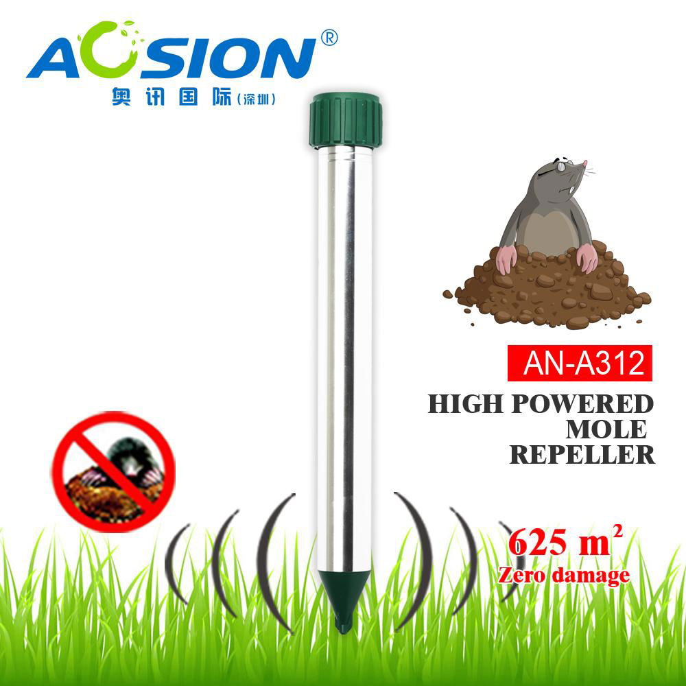 Powerful Mole Repeller with 4*D battery