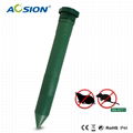 Plastic tube mole repeller