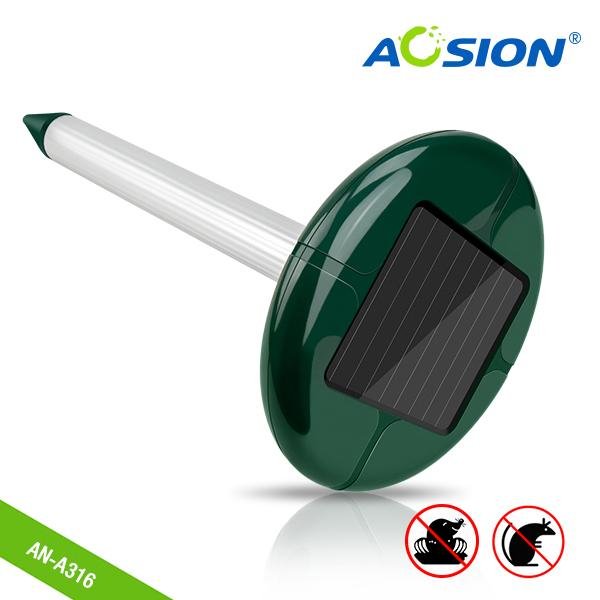 Aosion great solar powered mole repeller 1