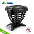 Aosion silicone mosquito band solar energy insect killer lamp 1