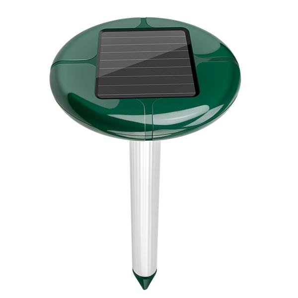 Aosion太能陽供電戶外驅鼠驅蛇器帶乾電池 4