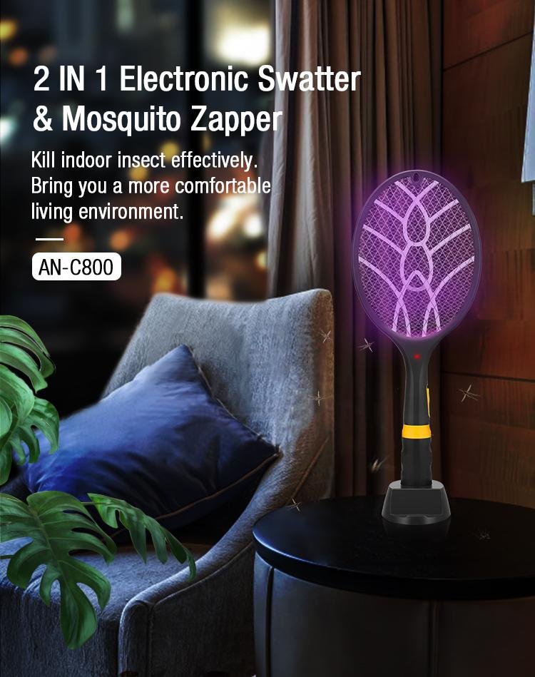 Multifunctional Rechargeable Mosquito Swatter 1