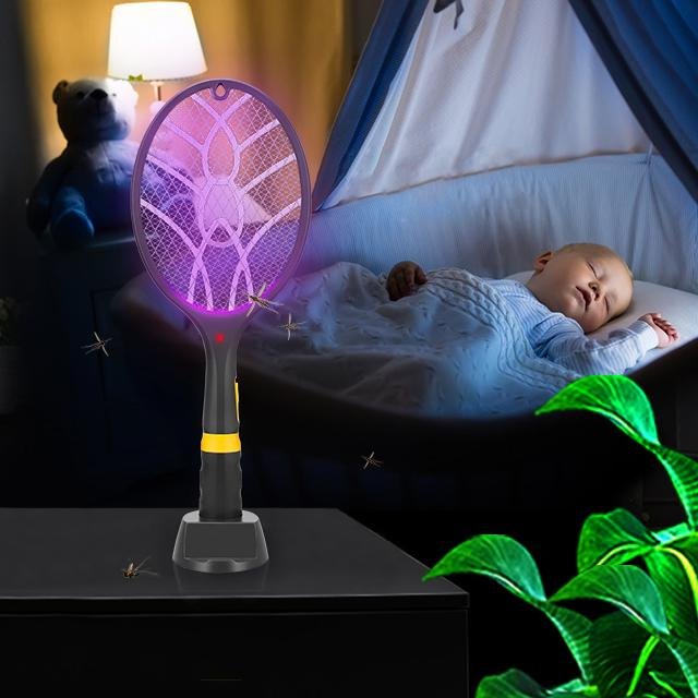 2022 New 2 IN 1 Mosquito Swatter and Electronic Killer Lamp 1
