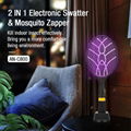 2022 New 2 IN 1 Mosquito Swatter and Electronic Killer Lamp