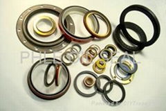 PTFE lip oil seal