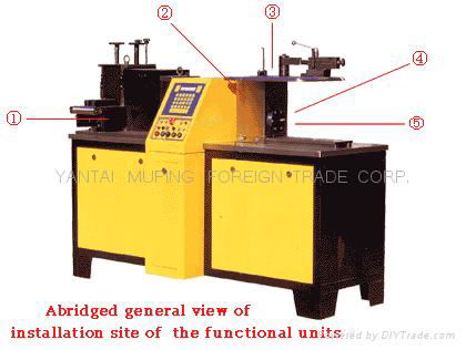 Multifunction combination Wrought Iron machine,SDZC