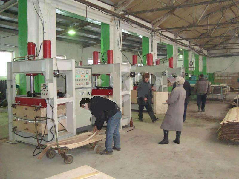 Woodworking Hot Press Machine With Working Table Size 1200x600mm & 60T,SHGPYJ60 5