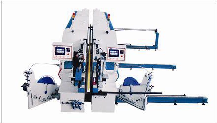 Automatic Woodworking Double Side Edge Bander Machine with double end, SH2468JHS 3