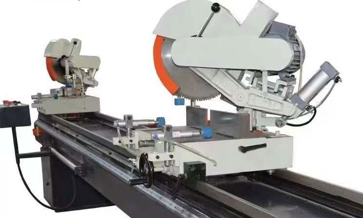 Aluminum Plastic Profile Double Angle Cutting Saw With 45 Degree 2