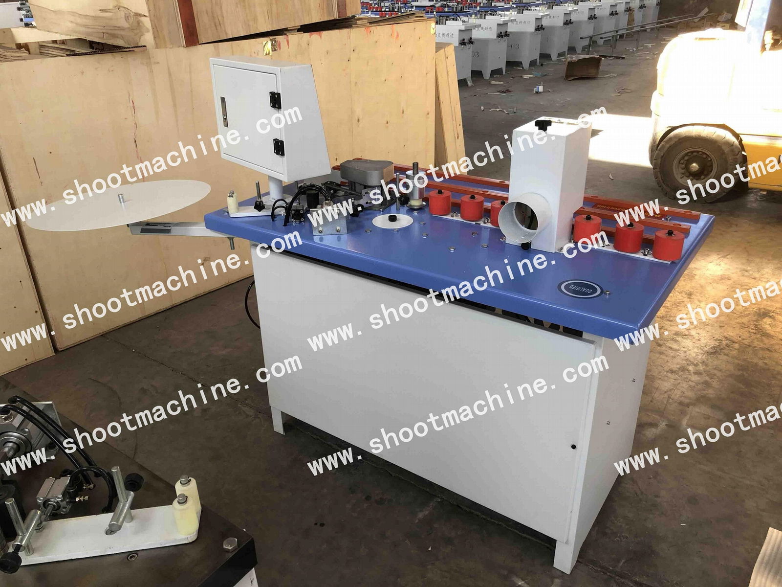 woodworking machine edge banding machine with trimming function, SHF-380B 3