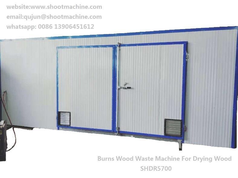 Burns Wood Waste Machine For Drying Wood, SHDR5700