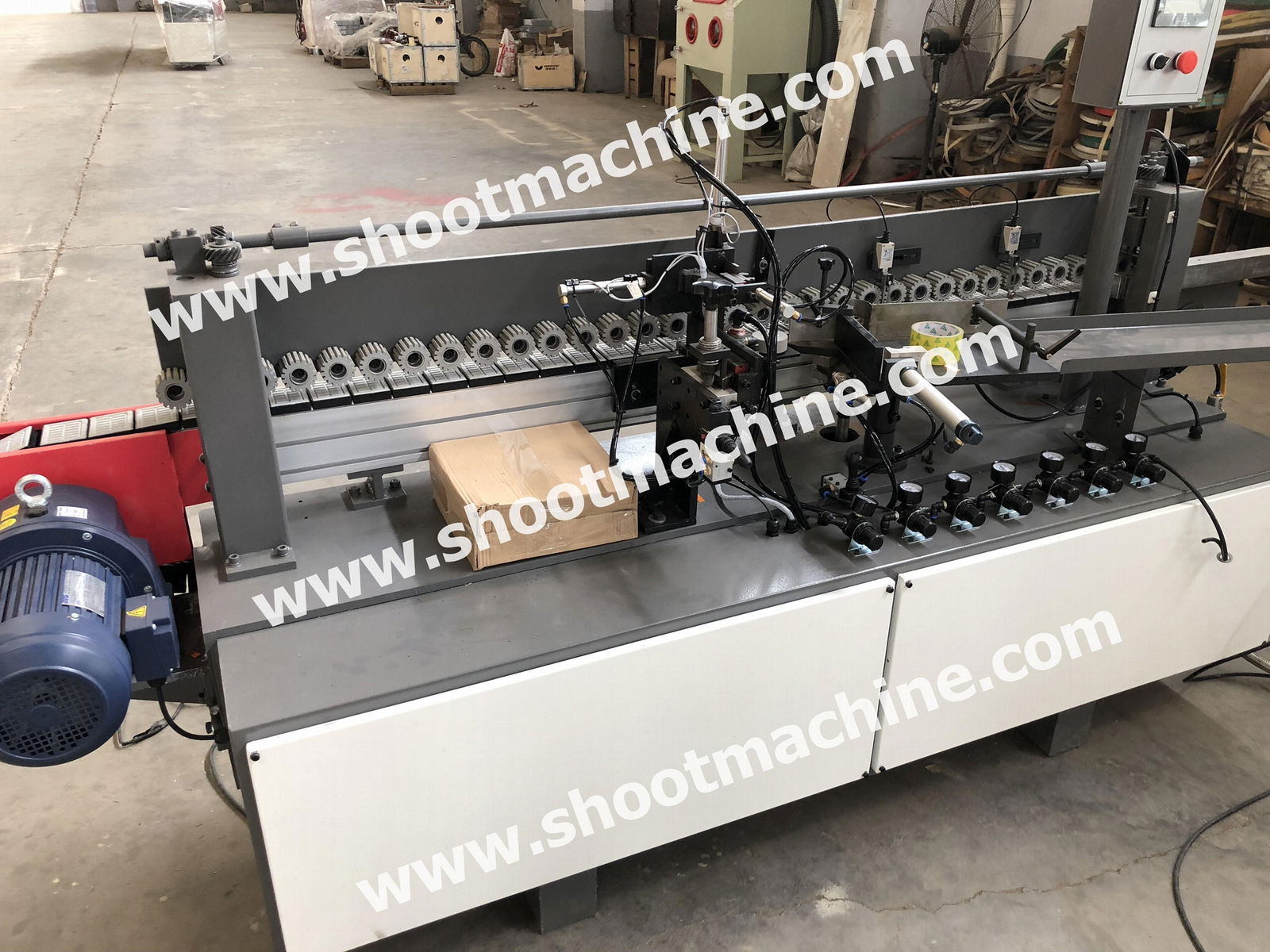 L Style Door Line Edge Banding Machine, SH26RN 4