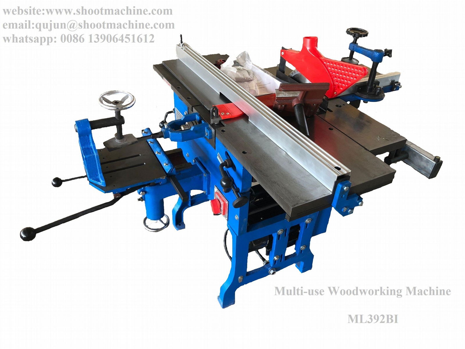 Multi-use woodworking machine, ML392BI 2