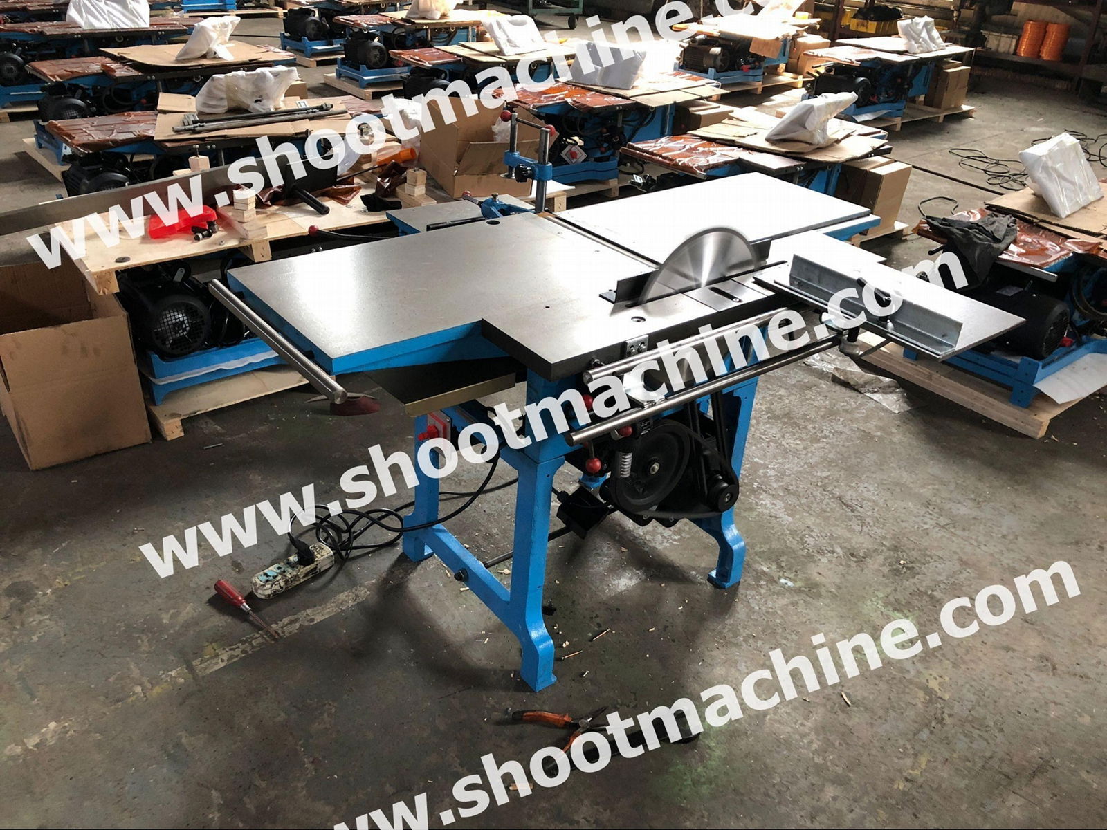 Multi-use woodworking Machine, MQ443 5
