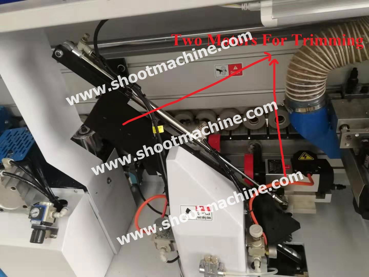 Auto Edge Banding Machine with 4 Function ,Two Motors For Trimming,SH360-D5X 5