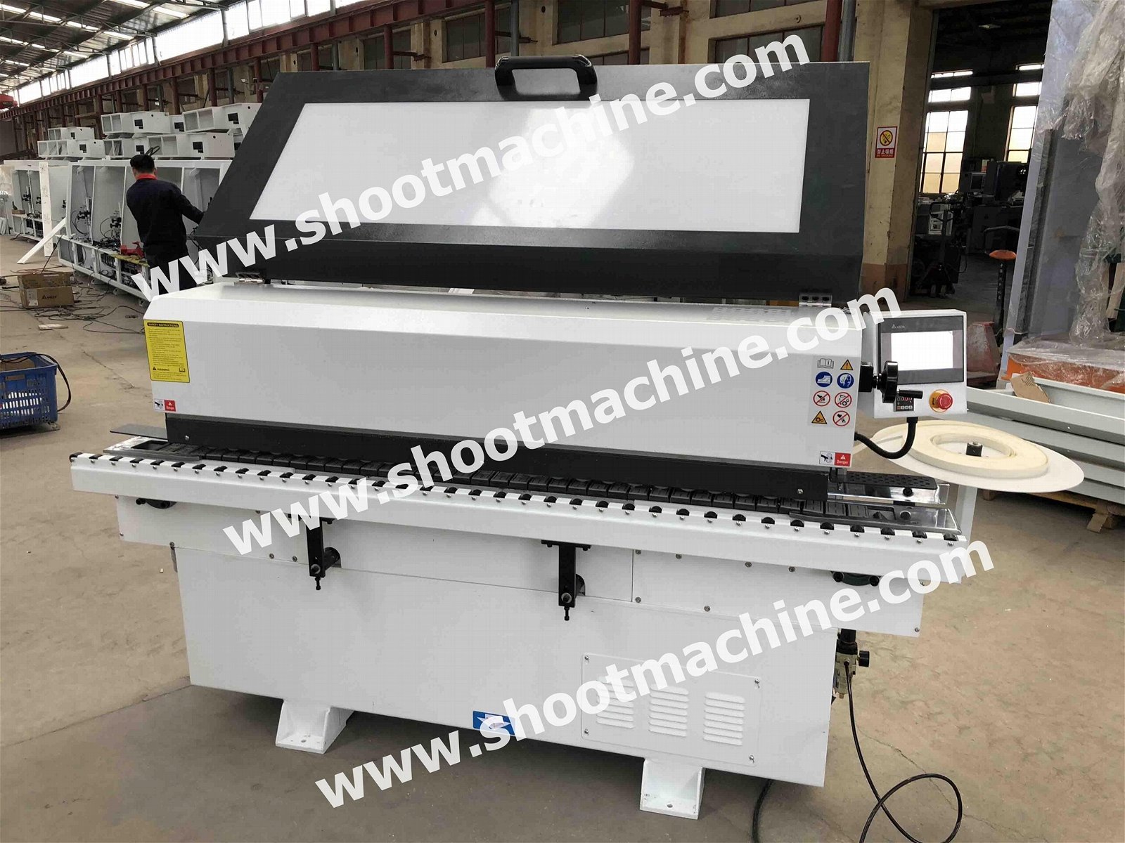 Auto Edge Banding Machine with 4 Function ,Two Motors For Trimming,SH360-D5X 4