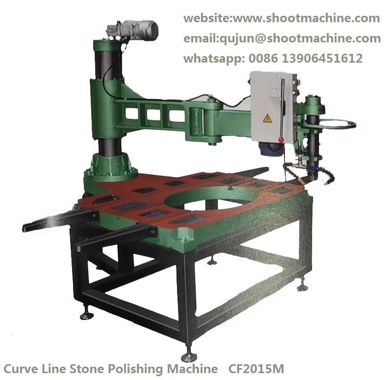 Curve Line Stone Polishing Machine