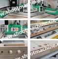 CNC Gate Lock Slotter And Hinge Machine with auto change cutter,SH220F 9