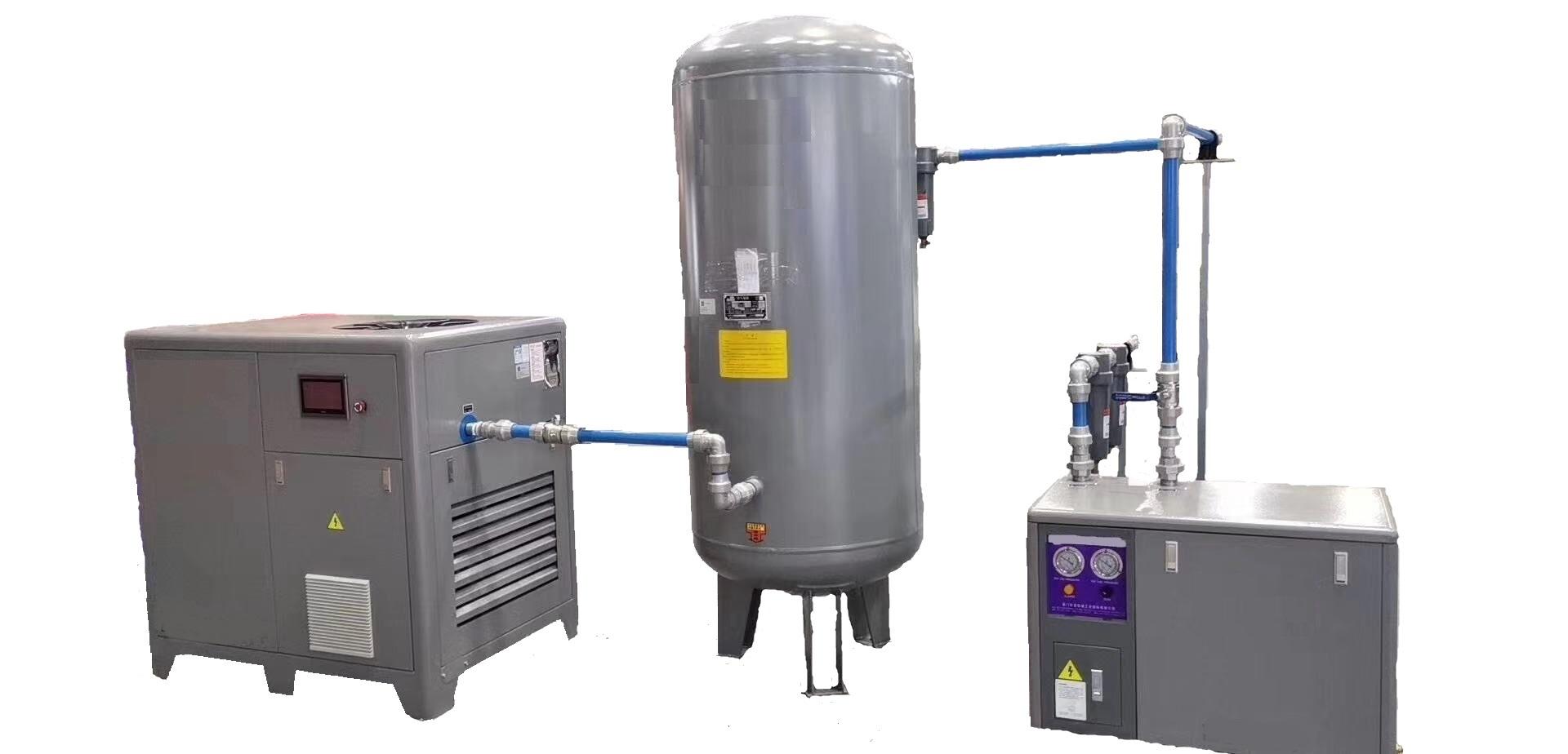 Compressor and air tank and air dryer machine, 10HP model SHOOT