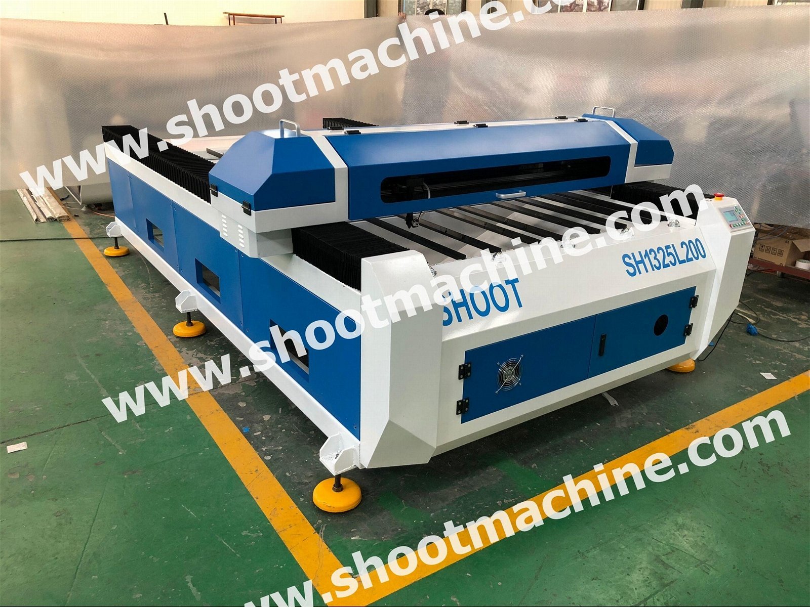 180W CNC Laser Router Machine, SH1325L200 2