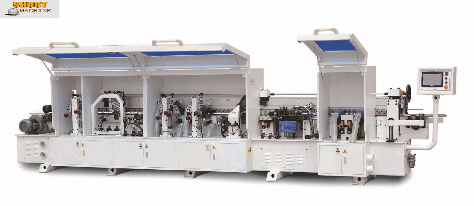 Automatic Edge Banding Machine with premilling,corner rounding function,SH350DJ