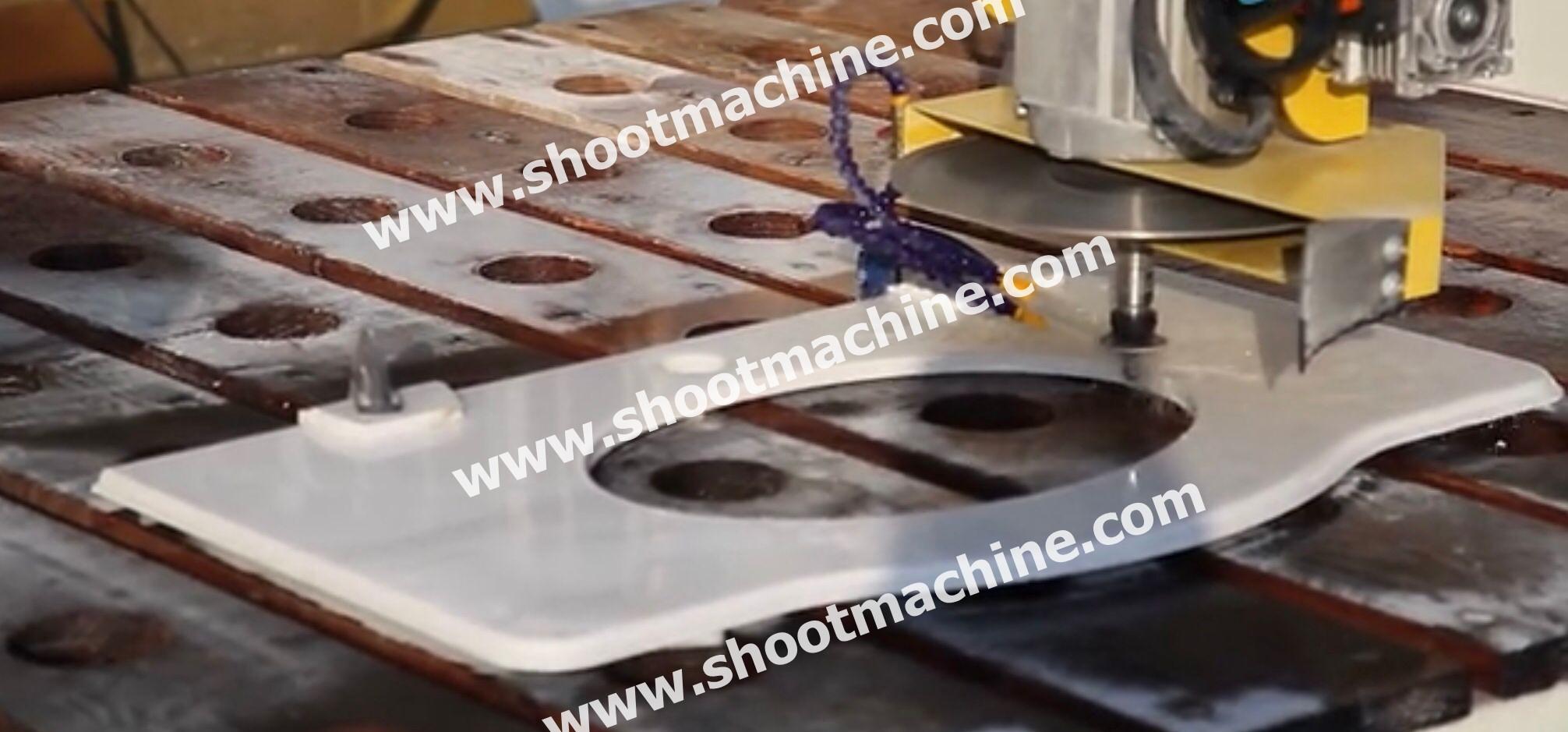 5 Axis CNC Multi-function Stone Cutting Machine, SHFIVE3520 4