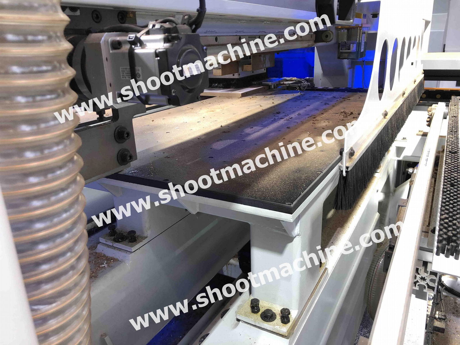 SHOOT Brand Woodworking CNC Boring Center Machine with Six Sides, SHCNC-6FSB2500 3