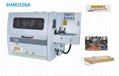 Woodworking Multiple Rip Saw Machine with up & down saw blade,SHMJ230 2