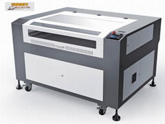 Double Head Laser Engraving Cutting Machine with 1300x1000mm work, SHCOL-1310