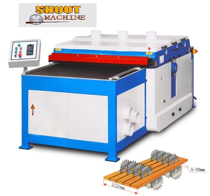 Multi-Blades Panel Rip Saw Machine, SHJ1350-XD4