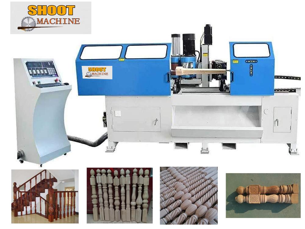 3 in 1 Combine CNC Woodworking Lathe Machine ,SH3013