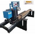 Verical woodworking thicknesser machine