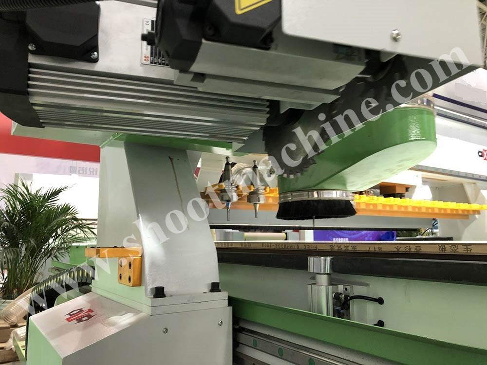 CNC Router machine with circular saw and cutter blade,SHCNC-4520 3