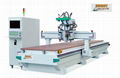 3 Spindle CNC Router Machine With Double Working Table,SHCNCX3II 1