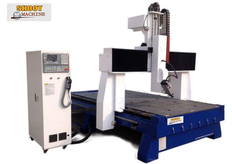 4 Axis CNC Router Machine with Rotary function,SHCNC1325RA